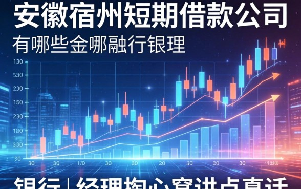 安徽宿州短期借款公司有哪些？银行经理掏心窝讲点真话