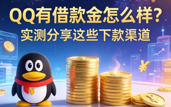 qq有借款金怎么样？实测分享这些下款渠道