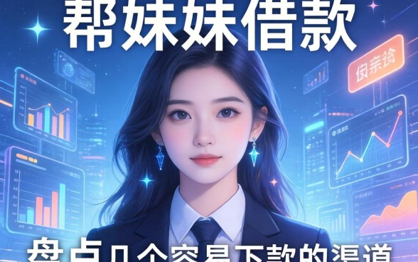 帮妹妹借款的条件有哪些？盘点几个容易下款的渠道
