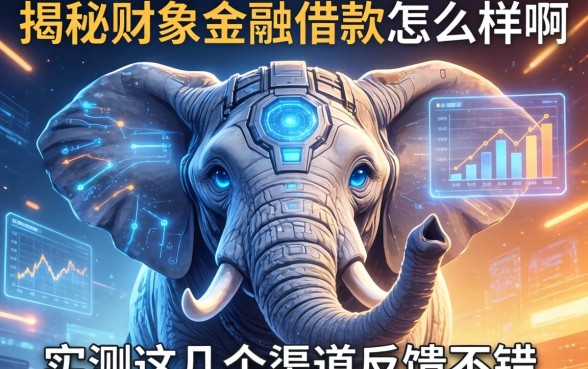 揭秘财象金融借款怎么样啊，实测这几个渠道反馈不错