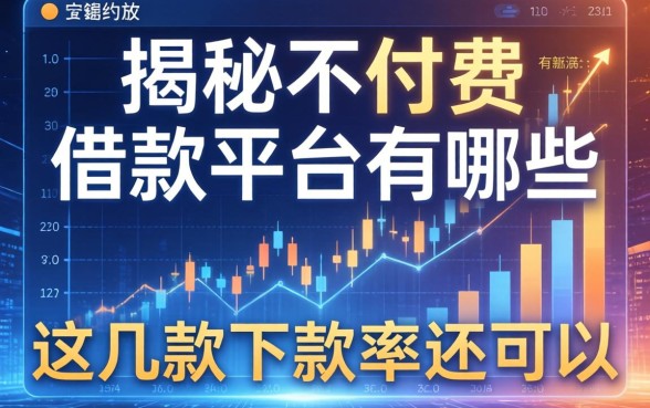 揭秘不付费的借款平台有哪些,这几款下款率还可以