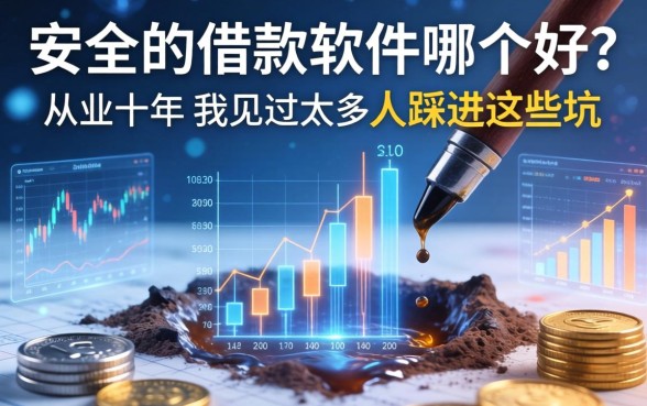 安全的借款软件哪个好？从业十年，我见过太多人踩进这些坑