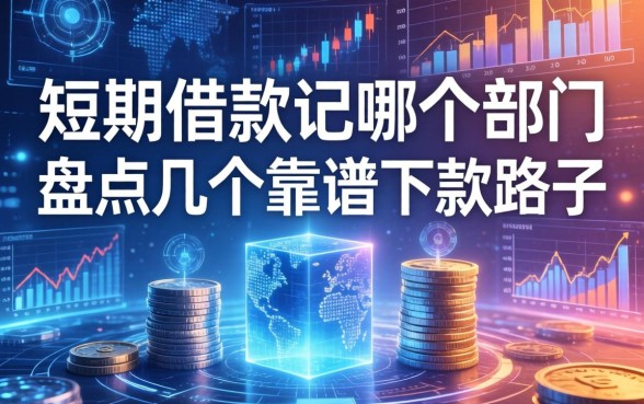 短期借款记哪个部门?盘点几个靠谱的下款路子