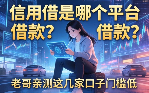 信用借是哪个平台的借款？老哥亲测这几家口子门槛低