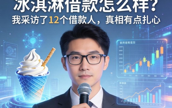 冰淇淋借款怎么样？我采访了12个借款人，真相有点扎心