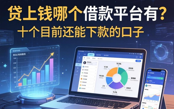 贷上钱哪个借款平台有?整理了十个目前还能下款的口子