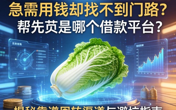 急需用钱却找不到门路？帮白菜是哪个借款平台？揭秘靠谱周转渠道与避坑指南