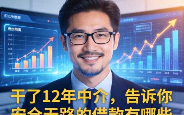干了12年中介，告诉你安全无套路的借款有哪些