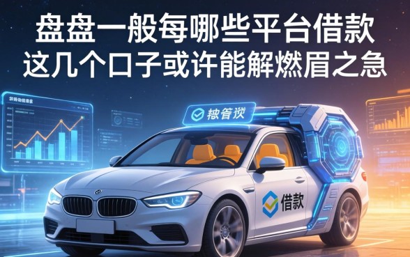 盘点一般有哪些平台可以借款，这几个口子或许能解燃眉之急