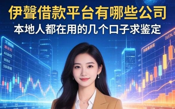 伊犁借款平台有哪些公司？本地人都在用的几个口子求鉴定