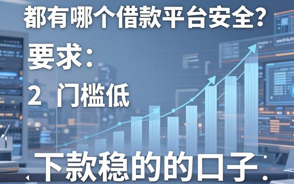 都有哪个借款平台安全？整理了几个门槛低且下款稳的口子