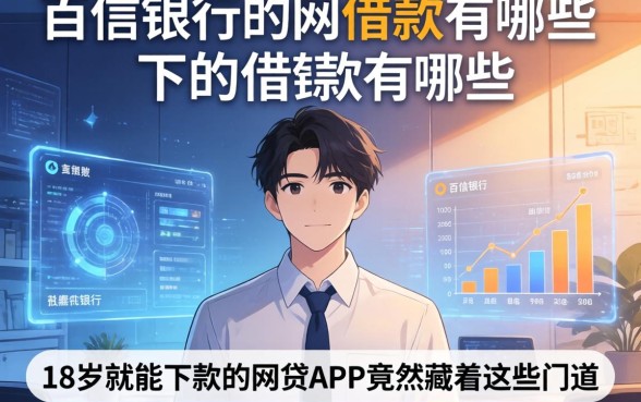 我翻遍了百信银行下的借款有哪些，发现18岁就能下款的网贷app竟然藏着这些门道