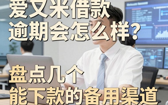 爱又米借款逾期会怎么样？盘点几个能下款的备用渠道