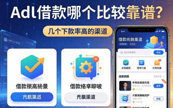 app借款哪个比较靠谱？整理了几个下款率高的渠道