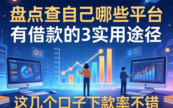 盘点查自己哪些平台有借款的实用途径,这几个口子下款率不错