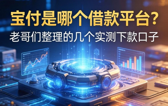 宝付是哪个借款平台？老哥们整理的几个实测下款口子