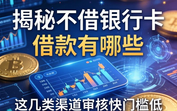 揭秘不借银行卡的借款有哪些，这几类渠道审核快门槛低