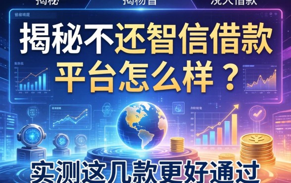 揭秘不还智信借款平台怎么样？实测这几款更好通过