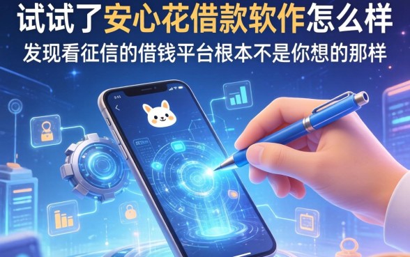 我试了安心花借款软件怎么样,发现不看征信的借钱平台根本不是你想的那样
