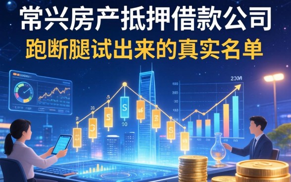 常熟房产抵押借款公司有哪些？跑断腿试出来的真实名单