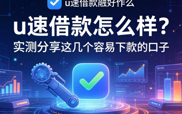 u速借款怎么样？实测分享这几个容易下款的口子