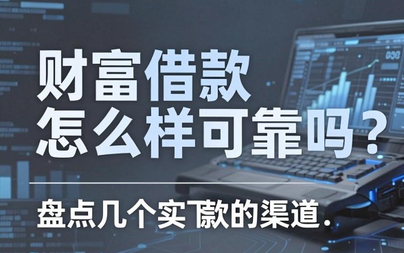 财富借款怎么样可靠吗?盘点几个实测下款的渠道