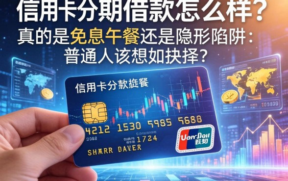 信用卡分期借款怎么样？真的是免息午餐还是隐形陷阱，普通人该如何抉择？
