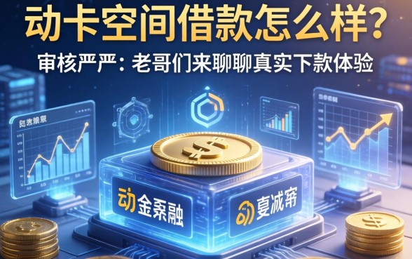 动卡空间借款怎么样？审核严不严，老哥们来聊聊真实下款体验