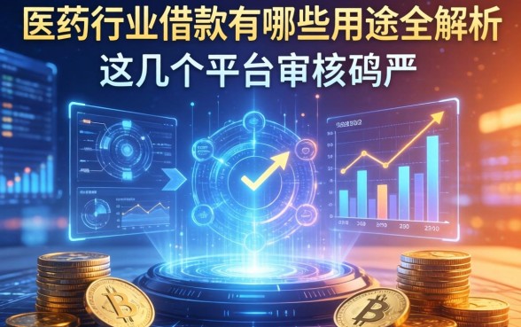 医药行业借款有哪些用途全解析，这几个平台审核不严