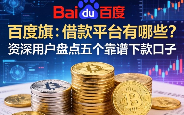 百度旗f借款平台有哪些?资深用户盘点五个靠谱下款口子