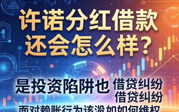 许诺分红借款不还会怎么样?是投资陷阱还是借贷纠纷,面对赖账行为该如何维权?