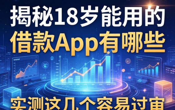 揭秘18岁能用的借款app有哪些,实测这几个容易过审