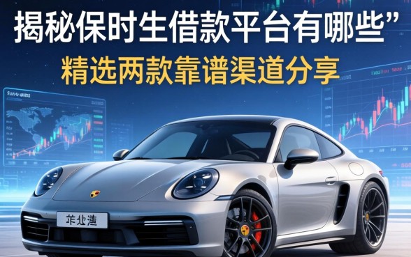 揭秘保时捷借款平台有哪些？精选两款靠谱渠道分享