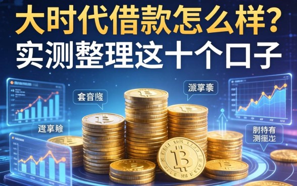 大时代借款怎么样?实测整理这十个口子