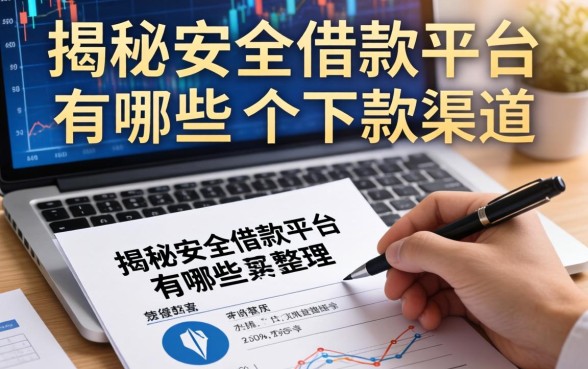 揭秘安全借款平台有哪些资料，整理了几个靠谱的下款渠道