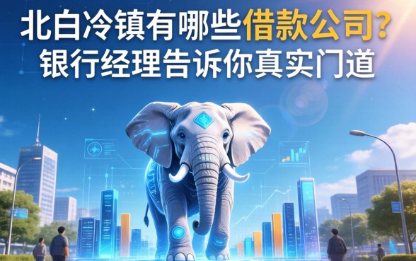 北白象镇有哪些借款公司？银行经理告诉你真实门道