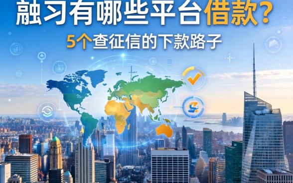 城市有哪些平台可以借款？分享5个不查征信的下款路子
