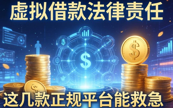 解析虚拟借款法律责任有哪些,这几款正规平台能救急