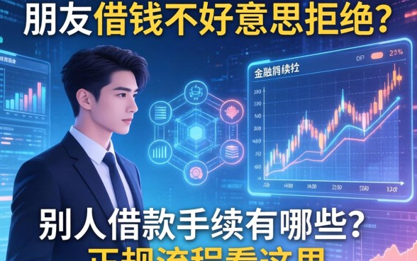 朋友借钱不好意思拒绝?别人借款手续有哪些?正规流程看这里