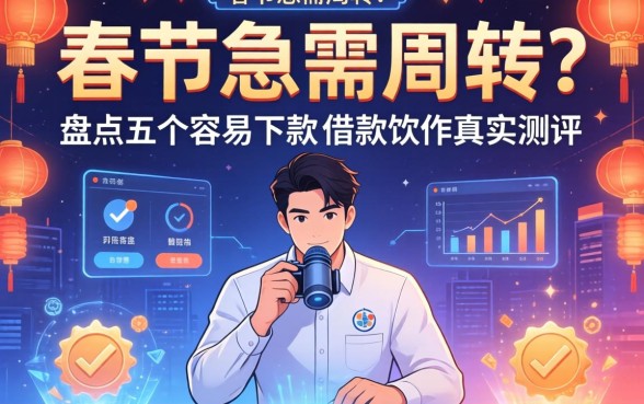 春节急需周转?盘点五个容易下款的借款软件真实测评