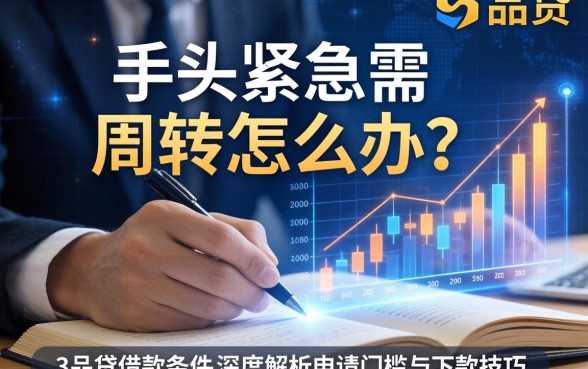 手头紧急需周转怎么办？一品贷借款条件有哪些？深度解析申请门槛与下款技巧