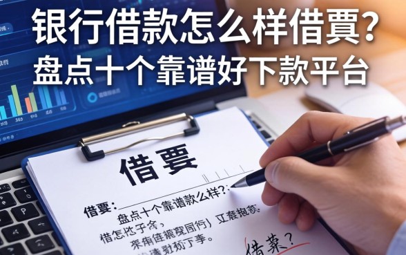 银行借款怎么样写借条？盘点十个靠谱好下款的平台