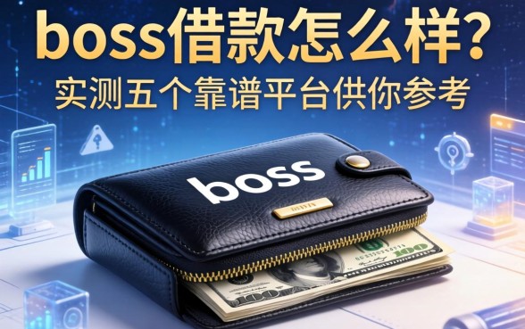 boss钱包借款怎么样？实测五个靠谱平台供你参考
