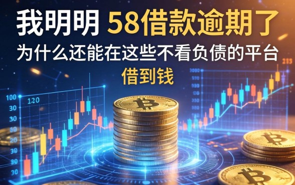 我明明在58借款逾期了,为什么还能在这些不看负债的平台借到钱