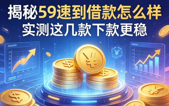 揭秘59速到借款怎么样,实测这几款下款更稳
