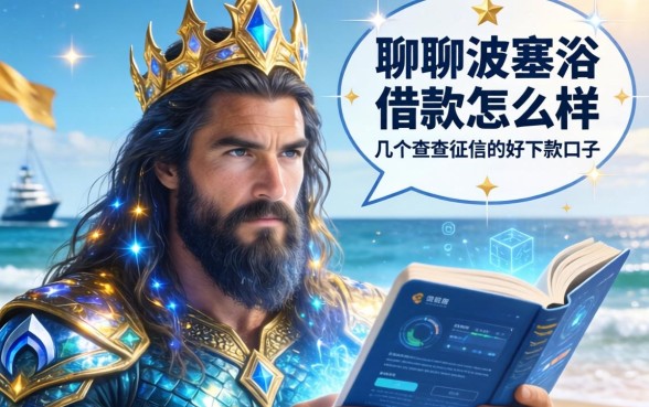 聊聊波塞冬借款怎么样,分享几个不查征信的好下款口子