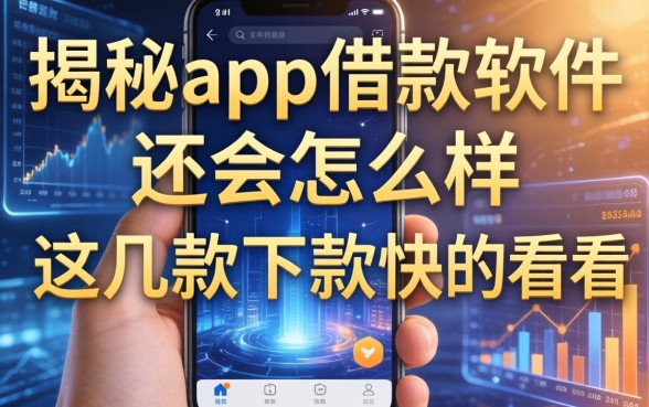 揭秘app借款软件不还会怎么样，这几款下款快的看看