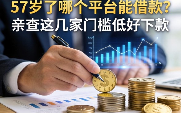 57岁了哪个平台能借款？亲测这几家门槛低好下款