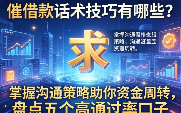 催借款话术技巧有哪些？掌握沟通策略助你资金周转，盘点五个高通过率口子
