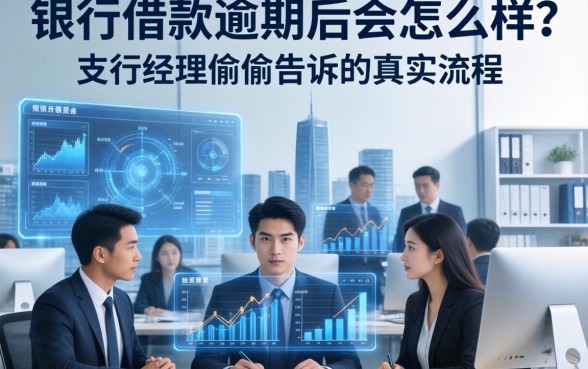 银行借款逾期后会怎么样？支行经理偷偷告诉你真实流程